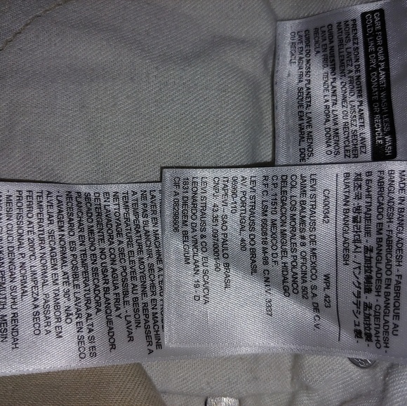 Levi's 514 straight jeans - khaki - Picture 4 of 4